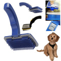 Self Cleaning Slicker Brush Dog Cat Pet Grooming Brush Shedding Brush Comb Rake